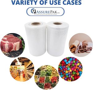 Rollo de Bolsas Desechables de LDPE con Refuerzo Lateral para Supermercados, Panaderías, Almacenamiento de Alimentos, Empaque de Carne y Legumbres, Color Natural, Uso en Pequeños Negocios - Product Image 5