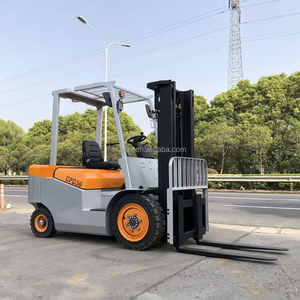 Montacargas Eléctrico de <span class=keywords><strong>2</strong></span> Toneladas y 3 Metros con Certificación CE - Apilador de Palés de 4 Ruedas con Asiento para Almacén - Product Image 2