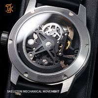 Montre-bracelet pour homme, fabricant de montres, tendance unique, mouvement mécanique automatique en acier inoxydable, montre serpent 3D, Année du Serpent