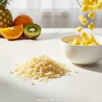 Gedroogde ananas, ananasreepjes, toeristische snacks, geconserveerde producten, aanpasbare zoetheid