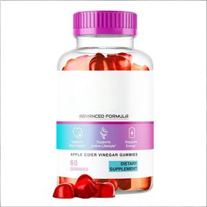Gomitas de Vinagre de Sidra de Manzana Sin Gluten y Sin OMG con Calcio y Magnesio para la Salud Intestinal y el Bienestar Diario en Adultos - Product Image 1