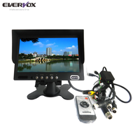 EV-7599MAHD 7 "LCD voiture rétroviseur caméra de recul Vision nocturne aide à l'inversion IPS affichage USB MDVR TV moniteur système d'assistance
