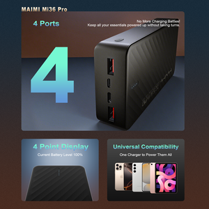 ไมมิ 20000mAh <span class=keywords><strong>พา</strong></span><span class=keywords><strong>ว</strong></span><span class=keywords><strong>เวอร์</strong></span><span class=keywords><strong>แบงค์</strong></span> PD 20W ชาร์จเร็<span class=keywords><strong>ว</strong></span>แบบพก<span class=keywords><strong>พา</strong></span> 22.5W ชาร์จด่วน USB-C แบตเตอรี่สำรองภายนอก - Product Image 3