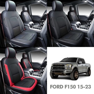 Ensemble complet <span class=keywords><strong>de</strong></span> housses <span class=keywords><strong>de</strong></span> sièges en cuir pour camionnette Ranger <span class=keywords><strong>Ford</strong></span> <span class=keywords><strong>F150</strong></span> F150XLT F-150 F250 F350 F450 2015-2024 - Product Image 6