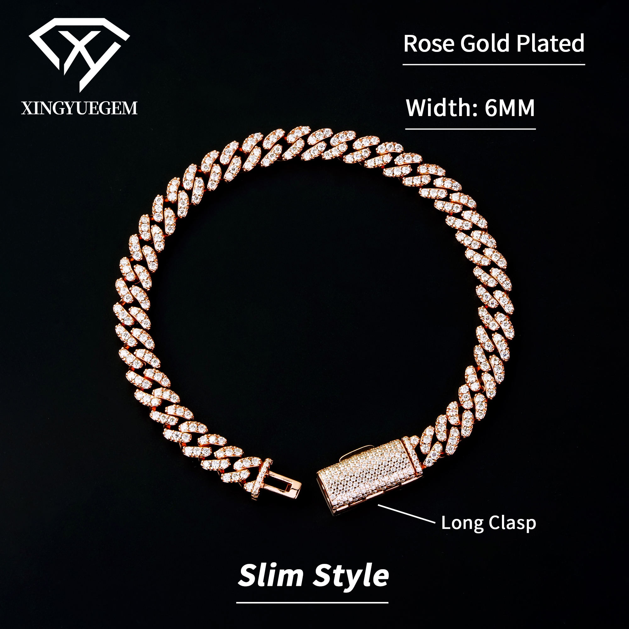 Rose Gold Color(Long Clasp)