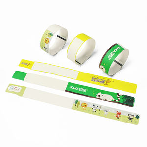 Bracelets de trèfle de mode bracelet en papier d'événement en plastique personnalisé pour la fête <span class=keywords><strong>zoom</strong></span> - Product Image 2
