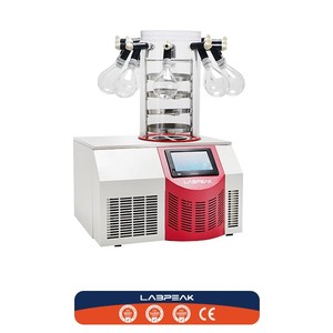 เครื่องอบแห้งแบบแช่แข็ง LABPEAK ขนาด 7 นิ้ว หน้าจอสัมผัสสีสันสดใส คอนเดนเซอร์สแตนเลสขนาดใหญ่ คอมเพรสเซอร์ประสิทธิภาพสูง สำหรับห้องปฏิบัติการ - Product Image 5