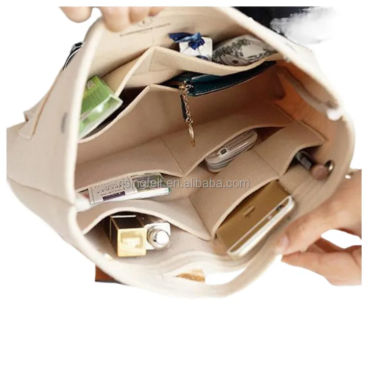 Bolsa organizadora de mano portátil impermeable al por mayor, bolsa de cosméticos de viaje para mujer, bolsa de maquillaje, bolsas de maquillaje tejidas de cuero con asa