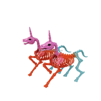 Décorations d'horreur pour Halloween Scorpion Chauve-souris Souris Araignée Plastique Animal Os Squelette Fête Décoration Cheval Squelette Rat