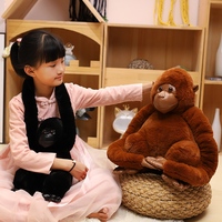 Les orang-outans doux peuvent être personnalisés sur votre design, animal en peluche, jouets pour bébé, singe suspendu, jouet en peluche