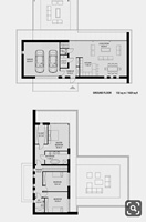 Villa Maison Préfabriquée à Ossature Acier de Deux Étages avec 4 Chambres