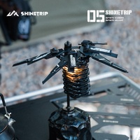 Module d'extension tactique de camping Deep Wing Mecha Light Array avec support de lampe à batterie rechargeable pour 19/38 lumières