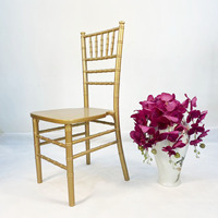 Chaise en bambou doré sac souple coussin rétro extérieur mariage hôtel banquet mariage chaise en bambou fabricants