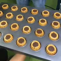 Déposeuse pneumatique multi-buses pour bonbons, machine de remplissage de chocolat de comptoir en acier inoxydable, plateau de moulage antiadhésif pour la fabrication de coupes