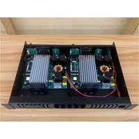 Amplificateur de puissance professionnel 4 canaux classe D AX-4800, 800 Watts, amplificateur audio haute puissance avec mode pont stéréo pour enceintes de scène