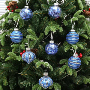 Bolas de Navidad Transparentes de PET de Alta Calidad, Mini, 8 cm, Ecológicas, Modernas, 3 Colores, Forma Personalizada, Decoración Colgante para Fiestas - Product Image 2