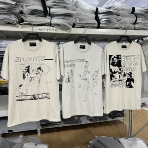 Wealthy Second-Generation Young Man Long-Standing ERD Touch Melancholy Sporting Loose-Fitting High-Street-Insired Short-Sleeve - Product Image 2