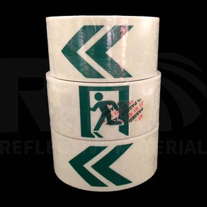Tự dính băng phát quang phim 300mm x 150mm lối ra với mũi tên dán phát sáng trong bóng tối - Product Image 4