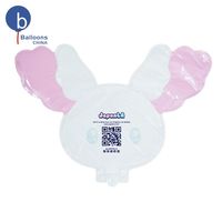 Ballon en aluminium personnalisé avec logo de dessin animé, ballon publicitaire en Mylar, fabricant de ballons de décoration de fête en gros avec faible MOQ