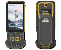 Pena Stylus Android 12 GPS/GNSS RTK Model pengontrol D5 IP68 tahan air bertenaga baterai kuning dukungan gambar OEM