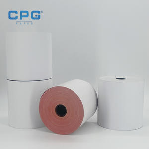 Rollo de Papel Térmico Personalizado Profesional con Certificación FSC de 57x30 mm y 55 g/m² para Sistema de Pedidos de Impresora de Restaurante, Rollo de Papel para Caja - Product Image 1