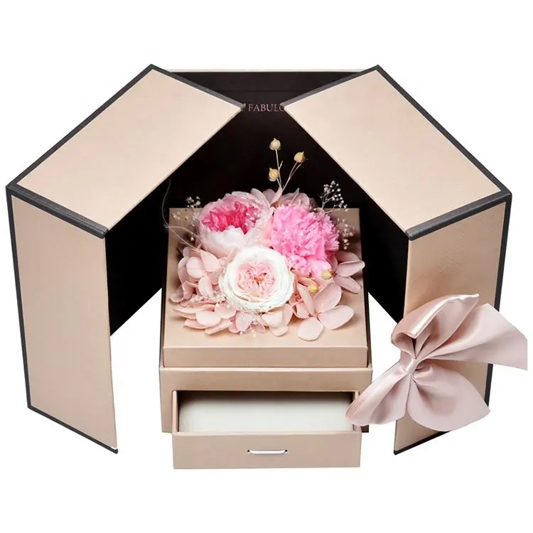 Ewige Longlife Red Preserved Roses In Leders chmuck Box Für Freundin Geburtstags geschenke Zum Jubiläum Romantische Geschenke