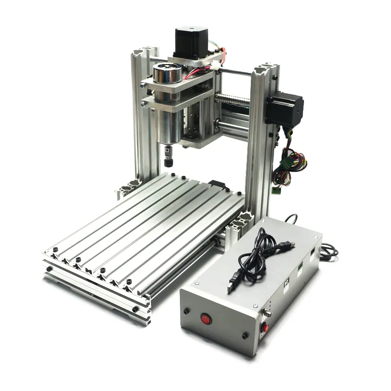 Desktop Mini DIY CNC 3020 3 4 5 axis CNC Router/Engraving Drilling and Milling Machine With Mach3 Software