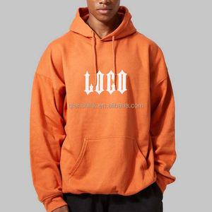 100% coton Baggy Streetwear Drop Should Heavyweight Blank Custom 3D Puff Print Design Cotton Fleece Unisex Oversized Hoodies - Product Image 1