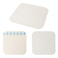 Pansement hydrocolloïde de marque privée sans bordure 4 "x 4" patchs hydrocolloïdes minces pour pansements et coussinets pour plaies de lit
