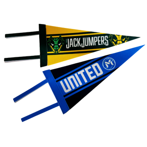 Plantilla Gratis Personalizado <span class=keywords><strong>Barato</strong></span> Mini Banderín Fútbol Bandera Escuela Deportes Club Fútbol Equipo Universidad Vintage Fieltro Banderín Banderas - Product Image 1