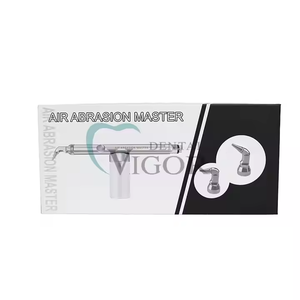 Pistolet de sablage dentaire extra-oral en aluminium pour abrasion à air, avec système de fixation par eau - Product Image 2