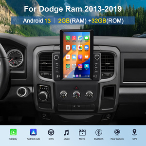 Đôi DIN xe Stereo cho Dodge Ram 1500 2500 3500 2013 2019 không dây Carplay Android Auto DVD player Android 13 đài phát thanh Xe GPS - Product Image 2