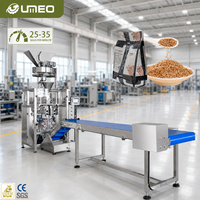 Machine d'emballage rotative à grande vitesse 420Z à 4 soudures latérales pour bonbons, haricots, épices, friandises pour animaux de compagnie – Machine automatique de remplissage et de scellage de sacs