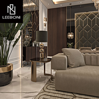 Lit simple moderne et léger de haute qualité Mobilier de chambre à coucher Tête de lit haute Lit king size de luxe double