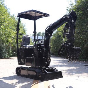 Pequeña excavadora para dar forma al terreno del jardín Equipada con luces LED Certificación EPA Suministrada directamente por el fabricante - Product Image 1