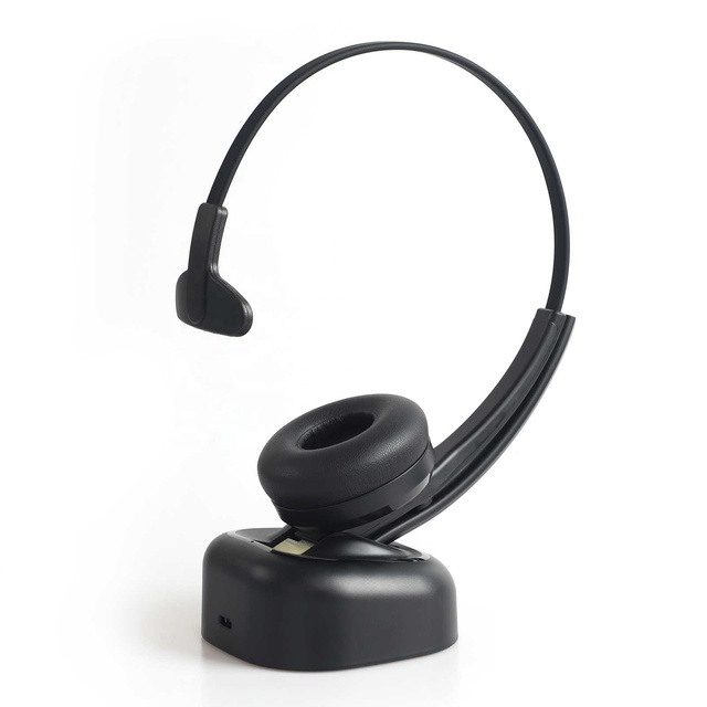 Headphones New Mono Headset One Side Voice Control, Comfort Fit & HD Call for Business Other Headphone Accessories