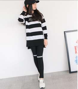 Ropa Infantil Económica de Tailandia, Conjuntos de Algodón, Sudadera con Capucha Ajustada de Camuflaje para Niña - Product Image 4