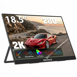 18,5 Zoll 2K QHD Tragbarer Gaming-Monitor 280Hz Reaktionszeit 2000:1 Kontrast 100% DCI-P3 für E-Sport Wettkampfspiele - Product Image 1