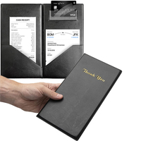 Restaurant Check Presenters Guest Check Card Holder Serveur Check Book Restaurant Bill Holder Menu