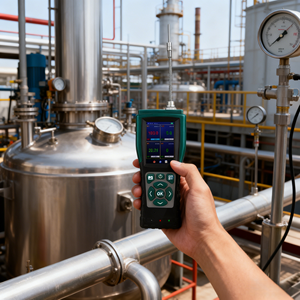 Monitor de Gás para Indústria Petroquímica 4 em 1: LEL, H2S, <span class=keywords><strong>CO</strong></span>, O2 - Detector Portátil Multigás para Segurança em Refinarias de Petróleo - Product Image 1