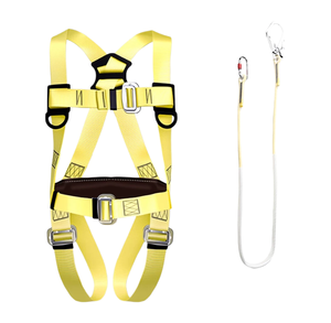 Cinto de Segurança para Trabalho em Altura com Duplo Gancho, Proteção Completa Contra Quedas, Conjunto Completo de 5 Pontos de Fixação - Product Image 2