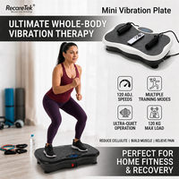 Plataforma Vibratoria para Ejercicio en Casa, Equipo de Fitness para Entrenamiento, Máquina de Gimnasio, Equipo de Terapia, Mini Plataforma de Salud para el Hogar