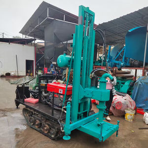 דולפין הידראולי זוחל מים היטב מכונת קידוח 200 מ 'בורהאולה עם מנוע דיזל - Product Image 6