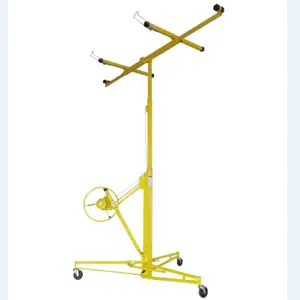 SOLLEVALASTRE IN CARTONGESSO DRYWALL PANEL HOIST- max height 4.8M no problem with one carton or 2ctns so easy