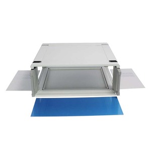 ตู้โครงการตัวถังอุปกรณ์อิเล็กทรอนิกส์กล่องโลหะปรับแต่งที่อยู่อาศัยไฟฟ้าอุตสาหกรรม - Product Image 2