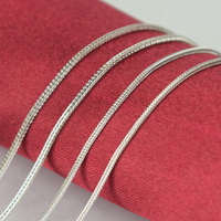 Collier en argent sterling 925 Silverbene Hot Fox Tail Chian