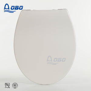 Coprisedili per wc allungati sottili di forma ovale di vendita calda con una funzione di sgancio rapido a pulsante - Product Image 3