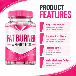 Hot Sale Garcinia Cambogia Extract Apple Cider Vinegar Natural Fat Burner Weight Loss Accelerator Dietary Supplement 60 Capsules - Product Image 2