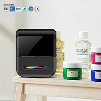 Printer Label Termal Multi-Fungsi U1 Terhubung Aplikasi Nirkabel BT 800mAh 200DPI Tanpa Tinta untuk Kantor dan Ritel