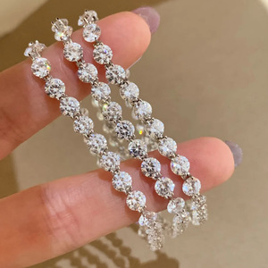 Pulsera de plata de ley 925 maciza, brazalete clásico con diseño de flor de tulipán, en stock, precio de fábrica al por mayor para mujer. - Product Image 1